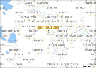 map of Marmolejos