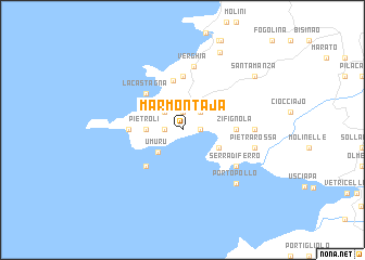 map of Marmontaja