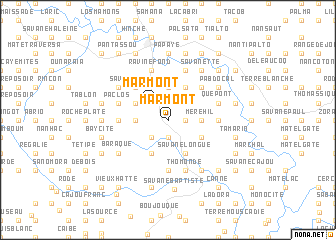 map of Marmont