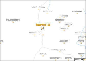 map of Marmota