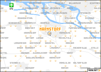 map of Marmstorf