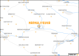 map of Marmuliyevka