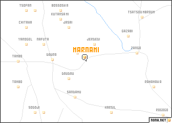 map of Marnami