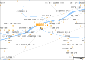 map of Marnay