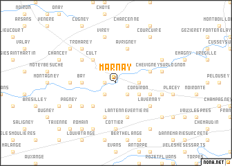 map of Marnay