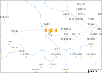 map of Marna
