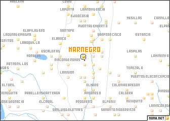 map of Mar Negro