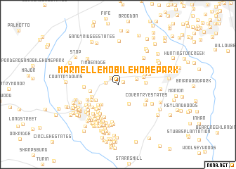 map of Marnelle Mobile Home Park