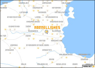 map of Marnéllidhes