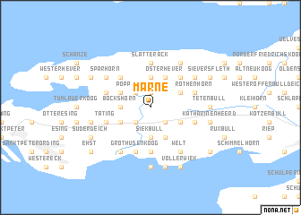 map of Marne