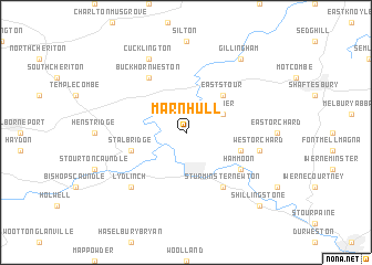 map of Marnhull