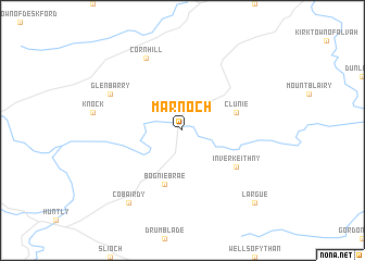 map of Marnoch