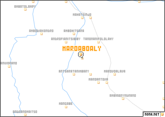 map of Maroaboaly