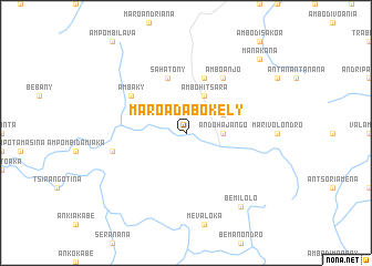 map of Maroadabokely