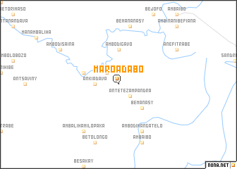 map of Maroadabo