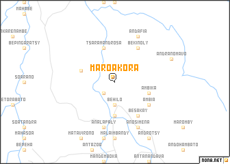 map of Maroakora