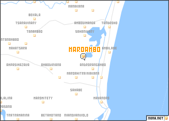 map of Maroambo