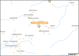 map of Maroanging