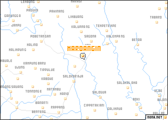 map of Maroangin