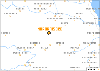 map of Maroanisoro