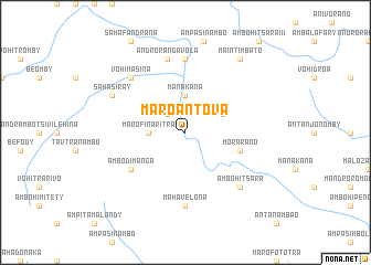 map of Maroantova