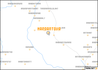 map of Maroantova