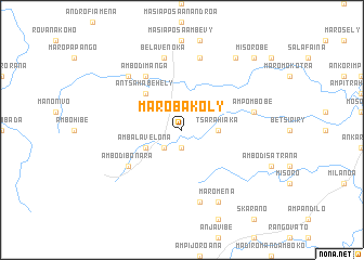 map of Marobakoly