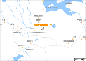 map of Marobanty