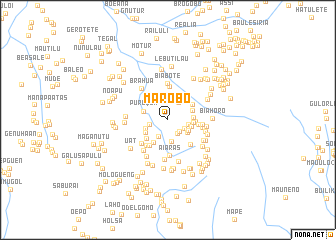 map of Marobo