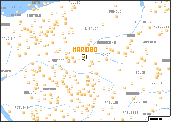 map of Marobo