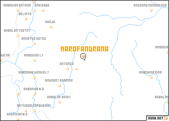 map of Marofandrana