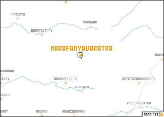 map of Marofany Avaratra