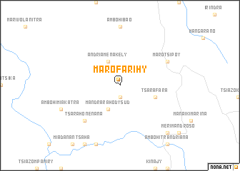 map of Marofarihy