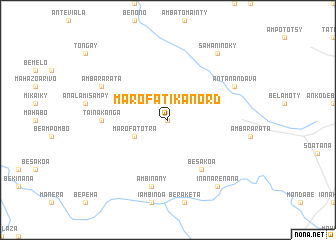 map of Marofatika Nord