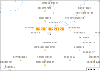 map of Marofinaritra