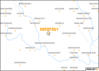 map of Marofody