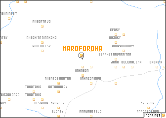 map of Maroforoha