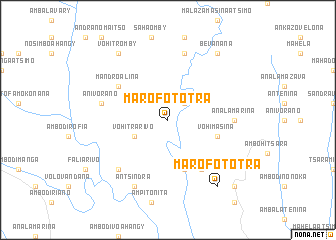 map of Marofototra