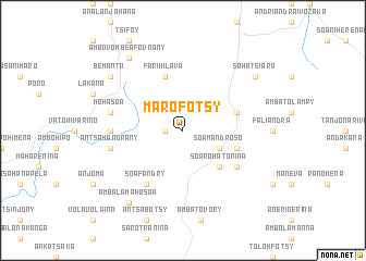 map of Marofotsy
