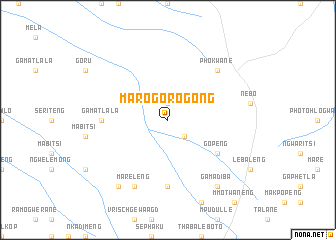 map of Marogorogong