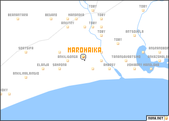 map of Marohaika