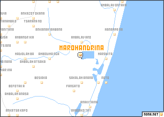 map of Marohandrina