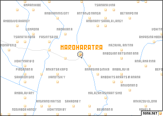 map of Maroharatra