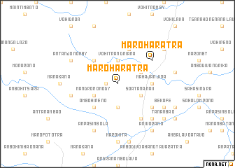 map of Maroharatra
