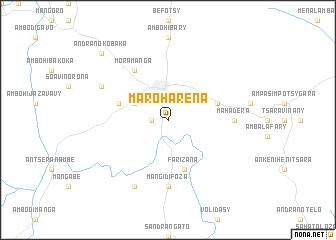 map of Maroharena