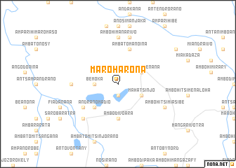 map of Maroharona