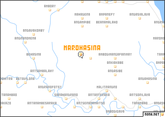 map of Marohasina