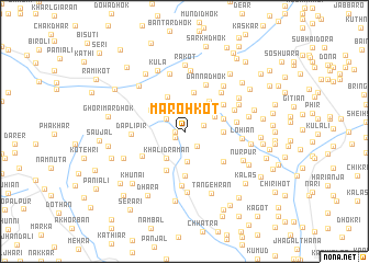 map of Māroh Kot