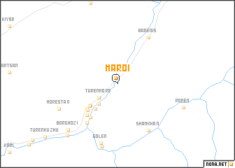 map of Maroi