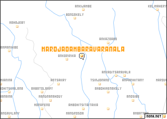 map of Marojao-Ambaravaranala